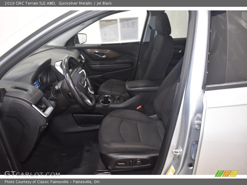 Quicksilver Metallic / Jet Black 2019 GMC Terrain SLE AWD