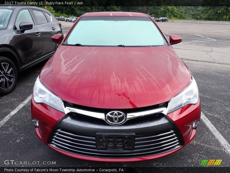 Ruby Flare Pearl / Ash 2017 Toyota Camry LE