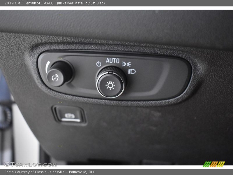 Quicksilver Metallic / Jet Black 2019 GMC Terrain SLE AWD