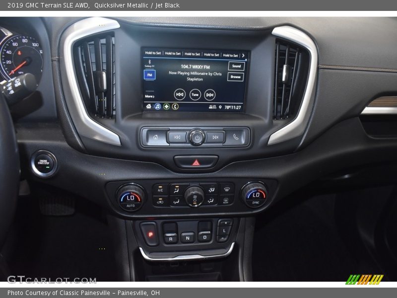 Quicksilver Metallic / Jet Black 2019 GMC Terrain SLE AWD