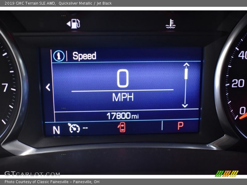 Quicksilver Metallic / Jet Black 2019 GMC Terrain SLE AWD