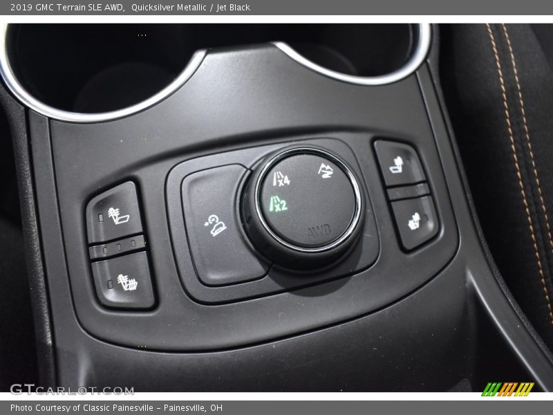 Quicksilver Metallic / Jet Black 2019 GMC Terrain SLE AWD