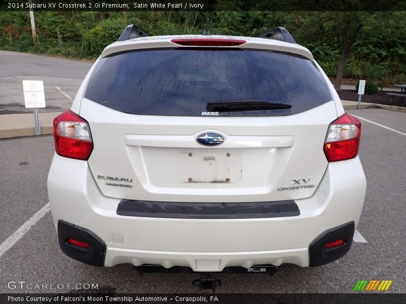 Satin White Pearl / Ivory 2014 Subaru XV Crosstrek 2.0i Premium