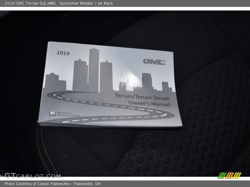 Quicksilver Metallic / Jet Black 2019 GMC Terrain SLE AWD