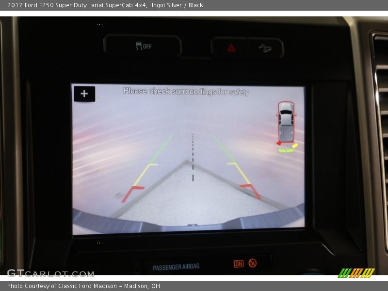 Ingot Silver / Black 2017 Ford F250 Super Duty Lariat SuperCab 4x4