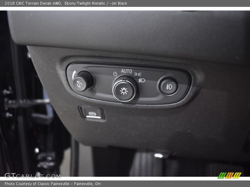 Ebony Twilight Metallic / ­Jet Black 2018 GMC Terrain Denali AWD