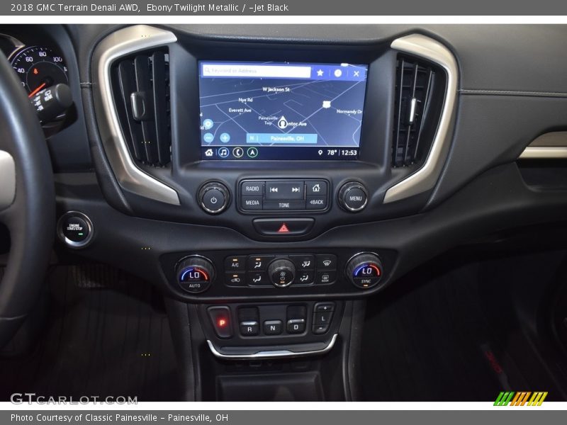 Ebony Twilight Metallic / ­Jet Black 2018 GMC Terrain Denali AWD