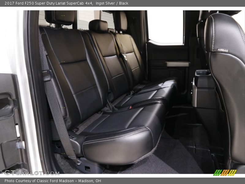 Ingot Silver / Black 2017 Ford F250 Super Duty Lariat SuperCab 4x4