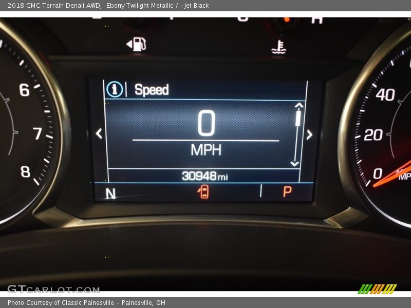 Ebony Twilight Metallic / ­Jet Black 2018 GMC Terrain Denali AWD