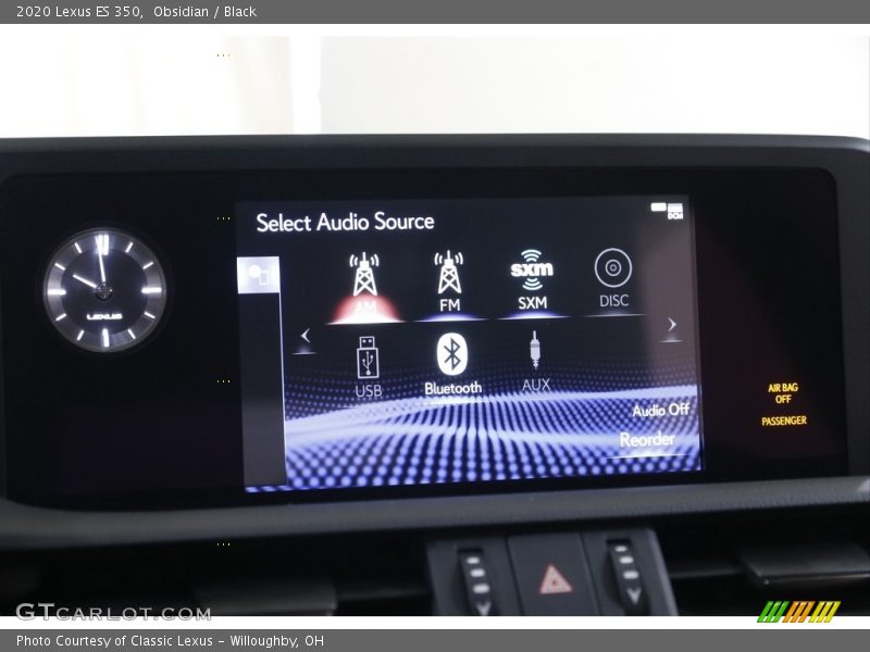Controls of 2020 ES 350