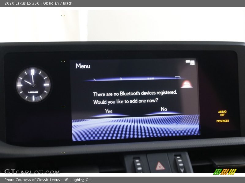 Controls of 2020 ES 350