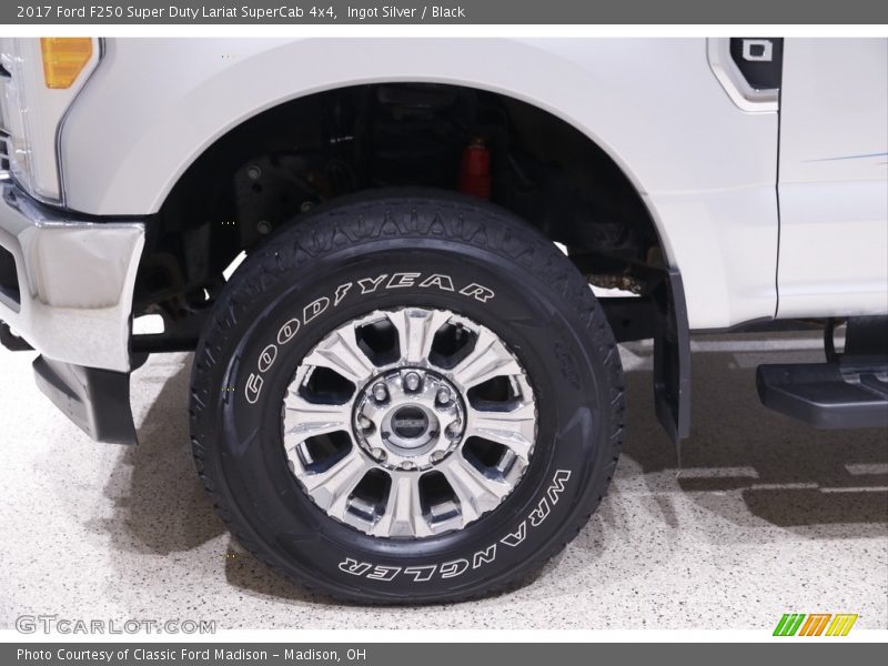 Ingot Silver / Black 2017 Ford F250 Super Duty Lariat SuperCab 4x4