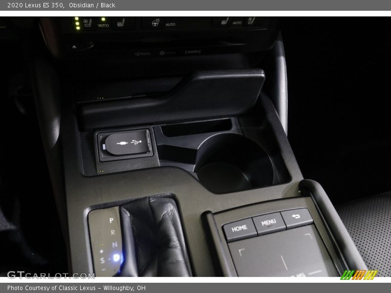 Obsidian / Black 2020 Lexus ES 350