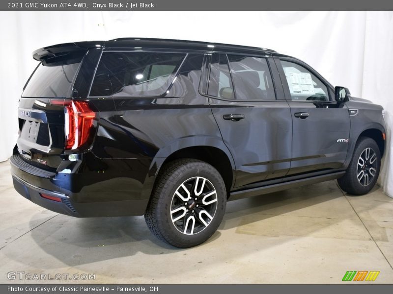 Onyx Black / Jet Black 2021 GMC Yukon AT4 4WD