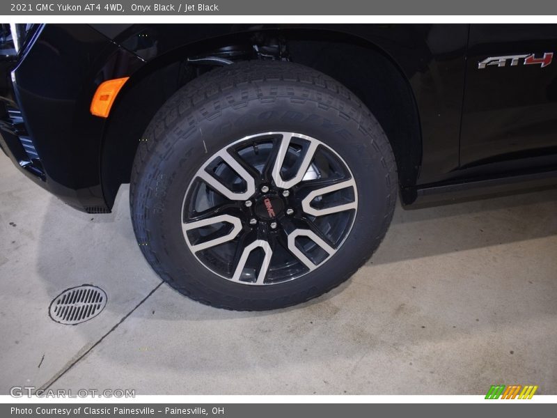 Onyx Black / Jet Black 2021 GMC Yukon AT4 4WD