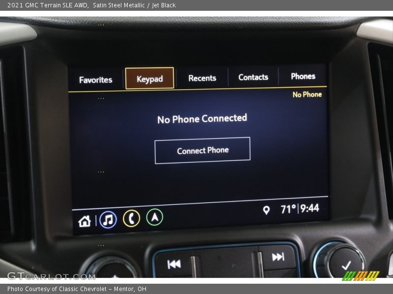 Satin Steel Metallic / Jet Black 2021 GMC Terrain SLE AWD