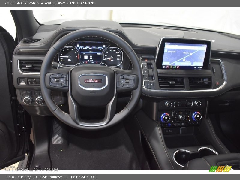 Onyx Black / Jet Black 2021 GMC Yukon AT4 4WD