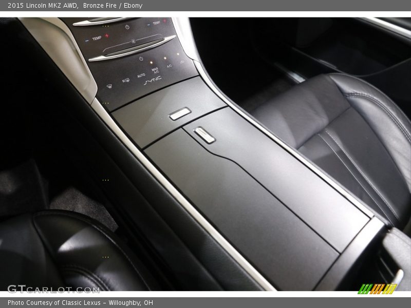 Bronze Fire / Ebony 2015 Lincoln MKZ AWD