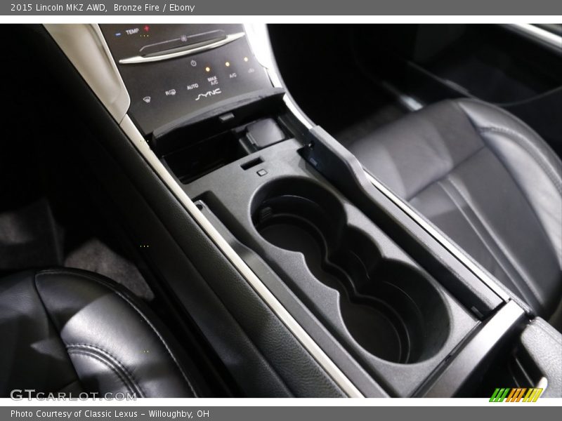Bronze Fire / Ebony 2015 Lincoln MKZ AWD