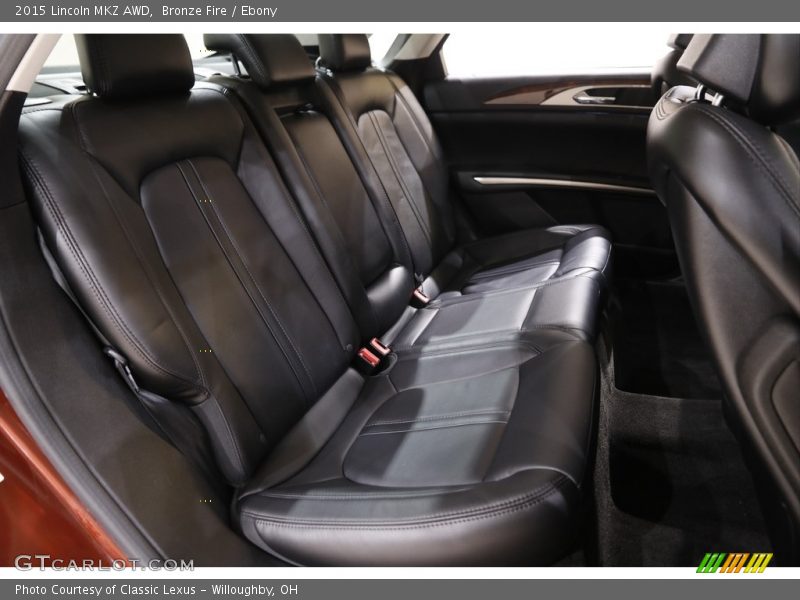 Bronze Fire / Ebony 2015 Lincoln MKZ AWD