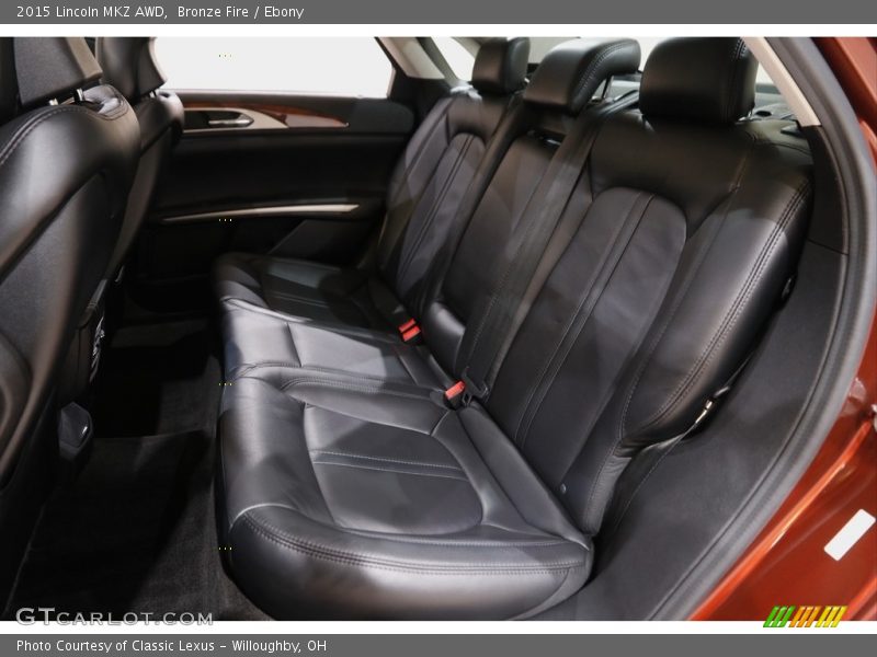 Bronze Fire / Ebony 2015 Lincoln MKZ AWD