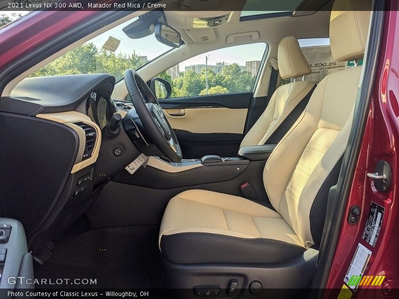 2021 NX 300 AWD Creme Interior