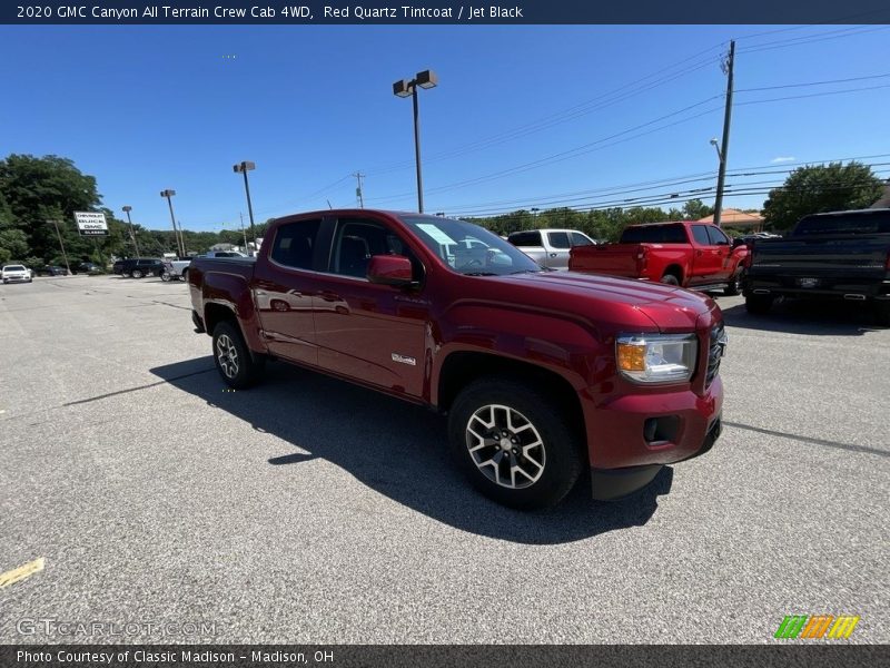 Red Quartz Tintcoat / Jet Black 2020 GMC Canyon All Terrain Crew Cab 4WD