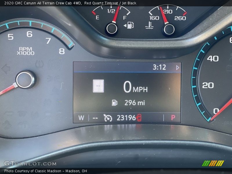  2020 Canyon All Terrain Crew Cab 4WD All Terrain Crew Cab 4WD Gauges
