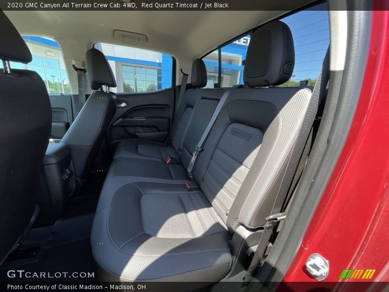 Rear Seat of 2020 Canyon All Terrain Crew Cab 4WD