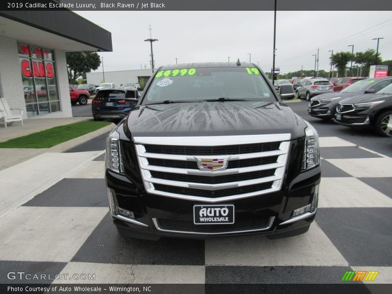 Black Raven / Jet Black 2019 Cadillac Escalade Luxury