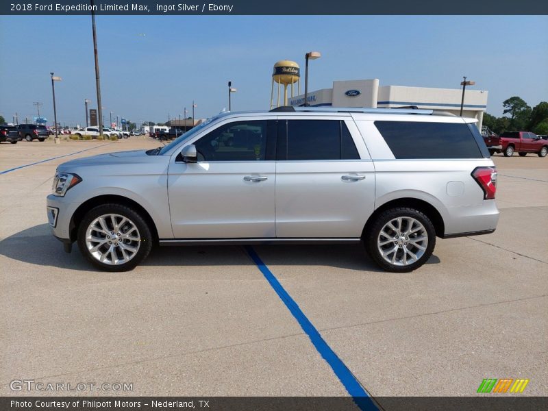Ingot Silver / Ebony 2018 Ford Expedition Limited Max