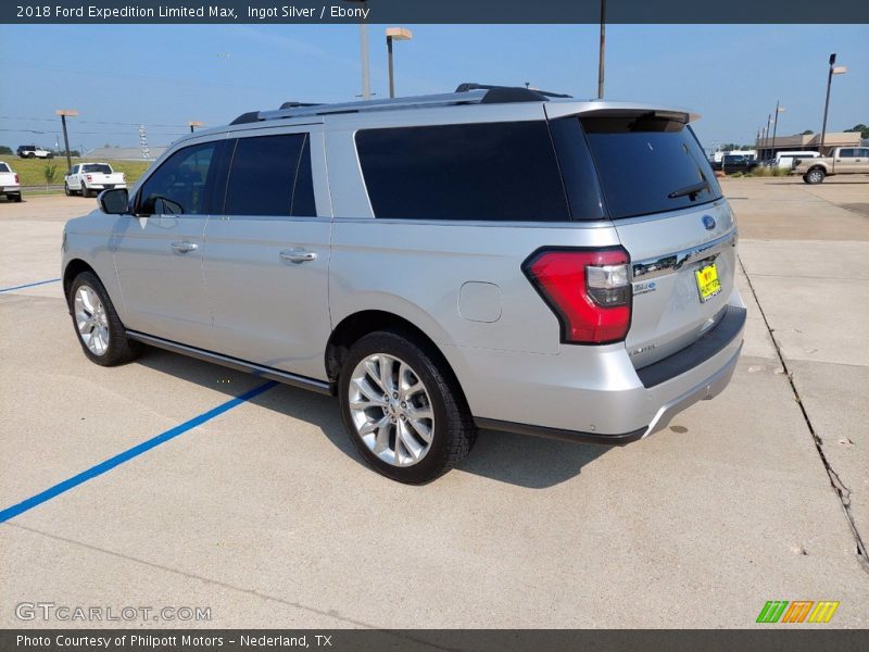 Ingot Silver / Ebony 2018 Ford Expedition Limited Max