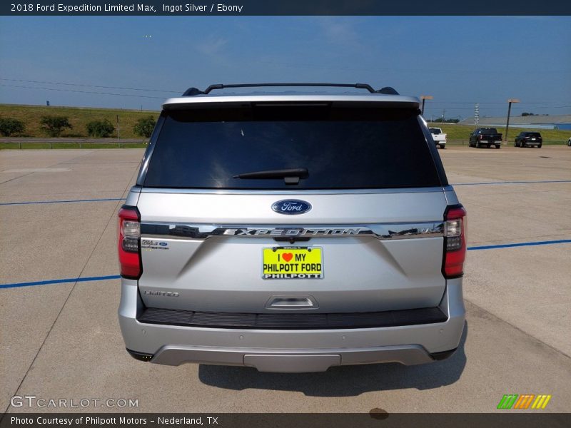 Ingot Silver / Ebony 2018 Ford Expedition Limited Max