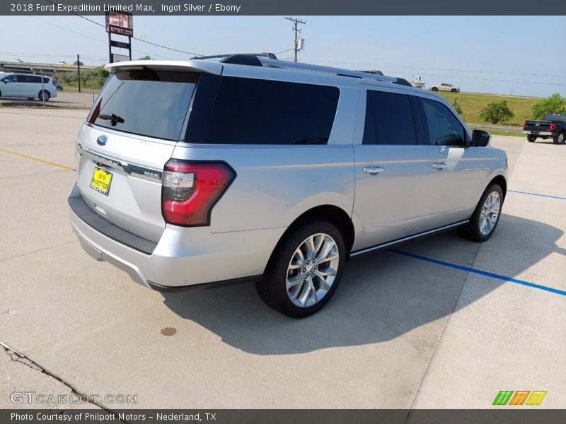 Ingot Silver / Ebony 2018 Ford Expedition Limited Max