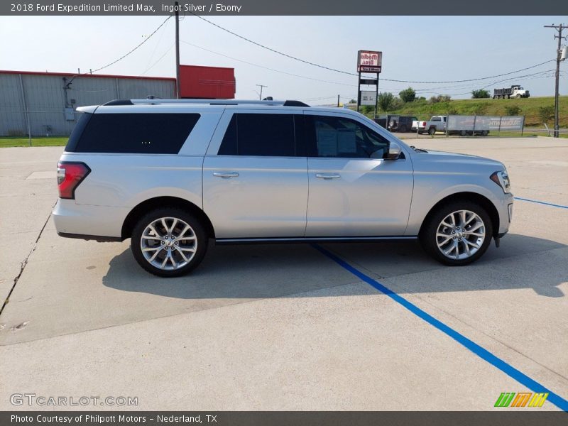 Ingot Silver / Ebony 2018 Ford Expedition Limited Max