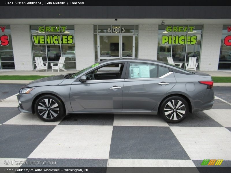 Gun Metallic / Charcoal 2021 Nissan Altima SL