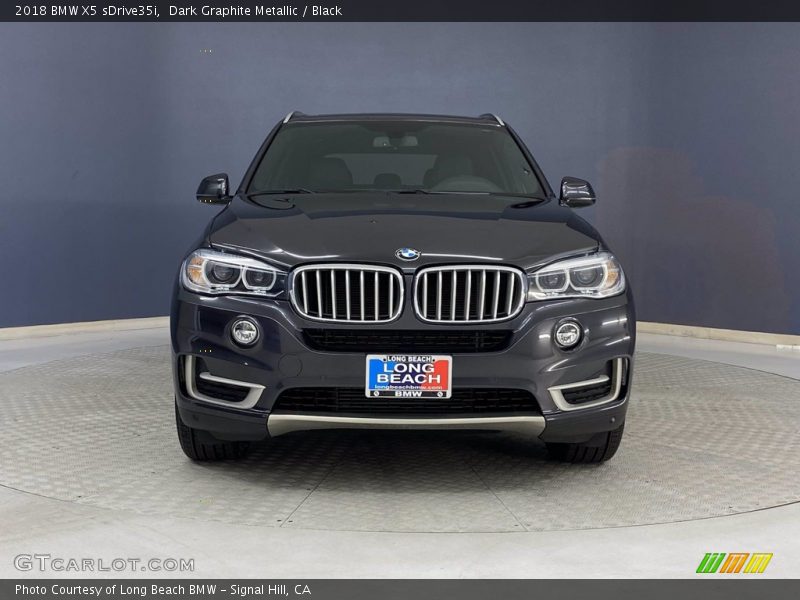 Dark Graphite Metallic / Black 2018 BMW X5 sDrive35i