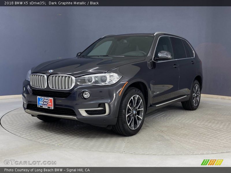 Dark Graphite Metallic / Black 2018 BMW X5 sDrive35i