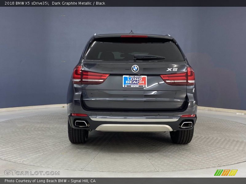 Dark Graphite Metallic / Black 2018 BMW X5 sDrive35i