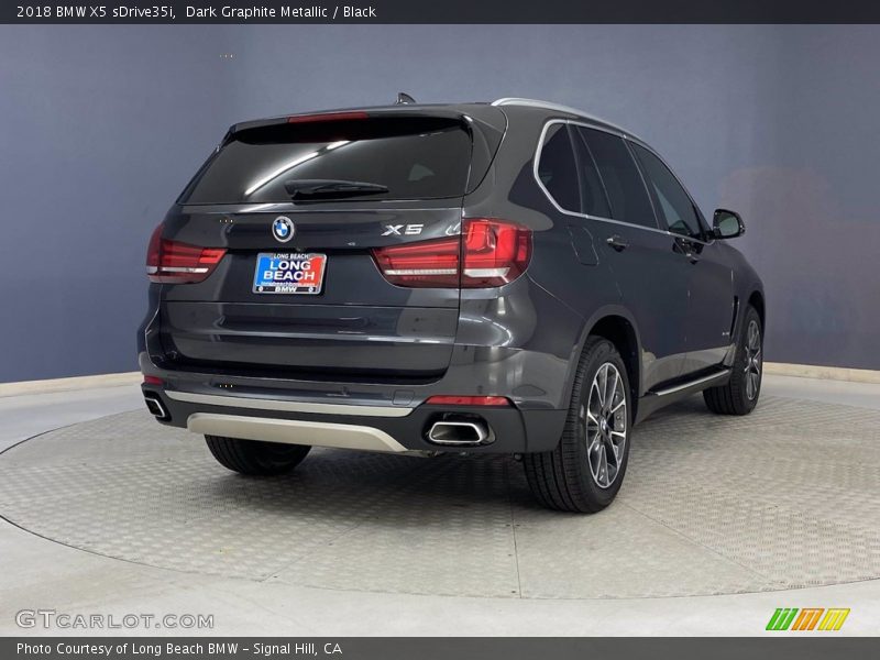 Dark Graphite Metallic / Black 2018 BMW X5 sDrive35i