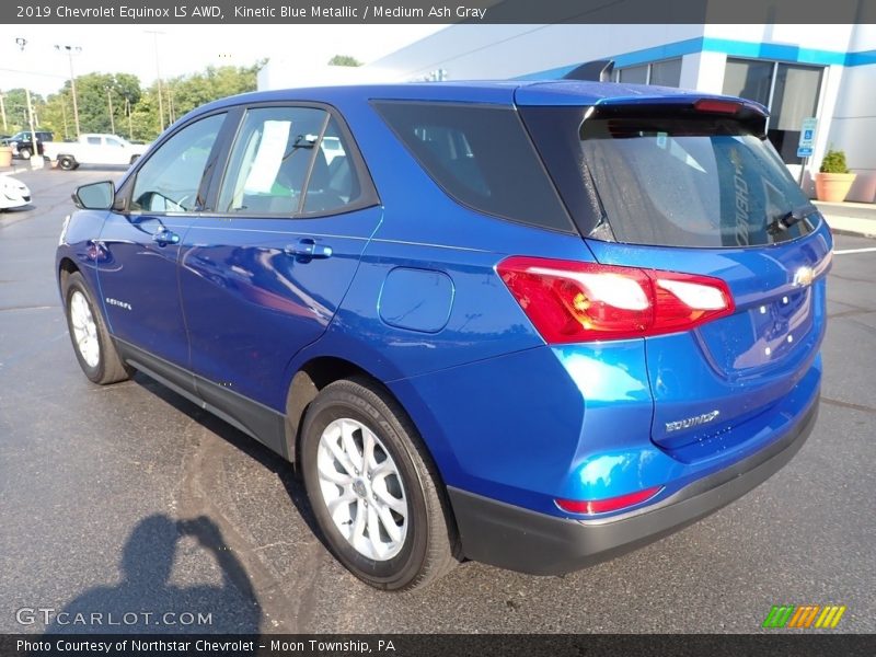 Kinetic Blue Metallic / Medium Ash Gray 2019 Chevrolet Equinox LS AWD