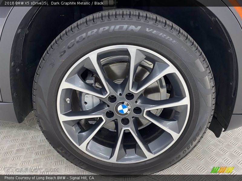 Dark Graphite Metallic / Black 2018 BMW X5 sDrive35i