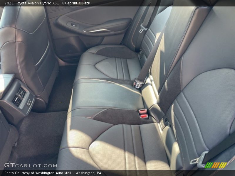 Rear Seat of 2021 Avalon Hybrid XSE