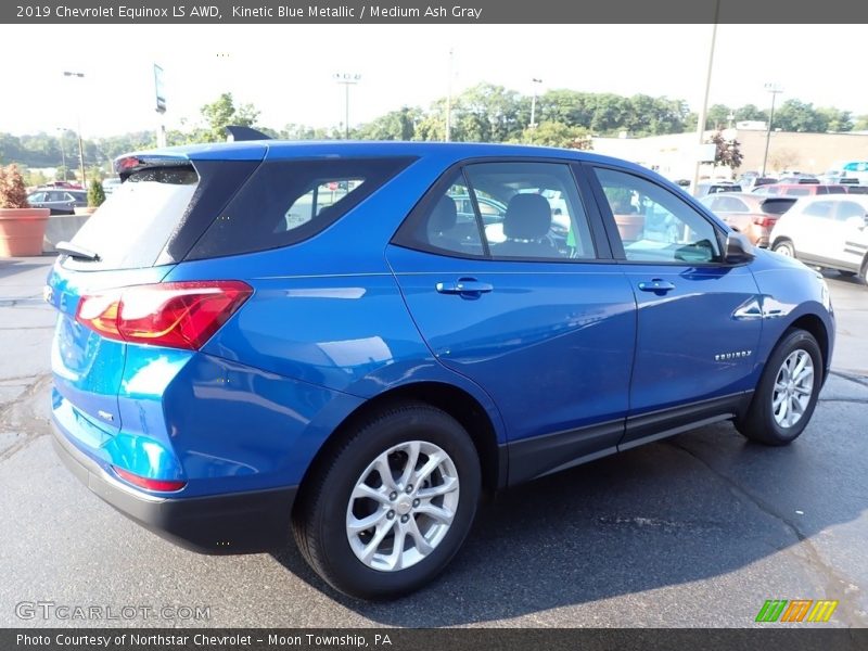 Kinetic Blue Metallic / Medium Ash Gray 2019 Chevrolet Equinox LS AWD