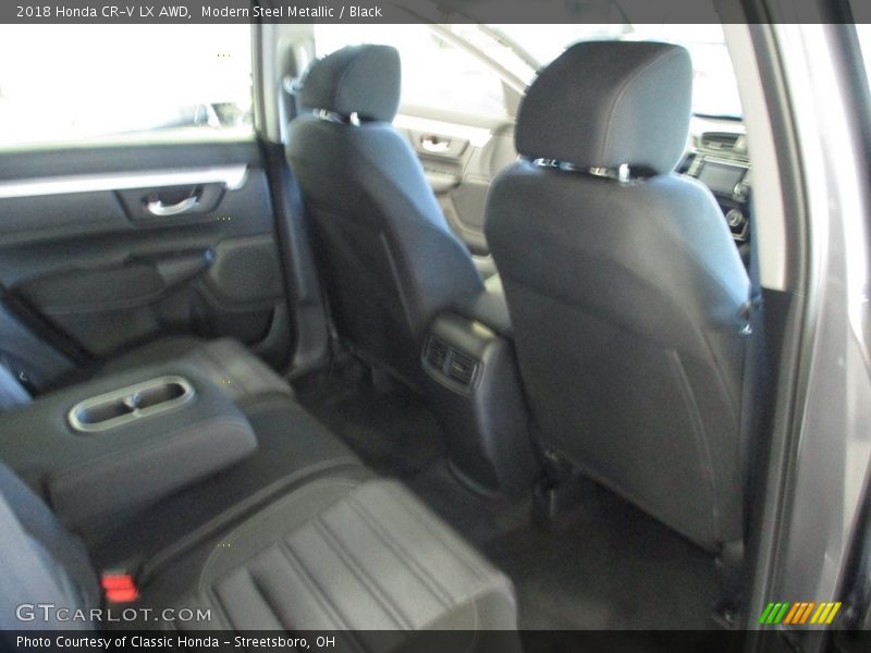 Modern Steel Metallic / Black 2018 Honda CR-V LX AWD