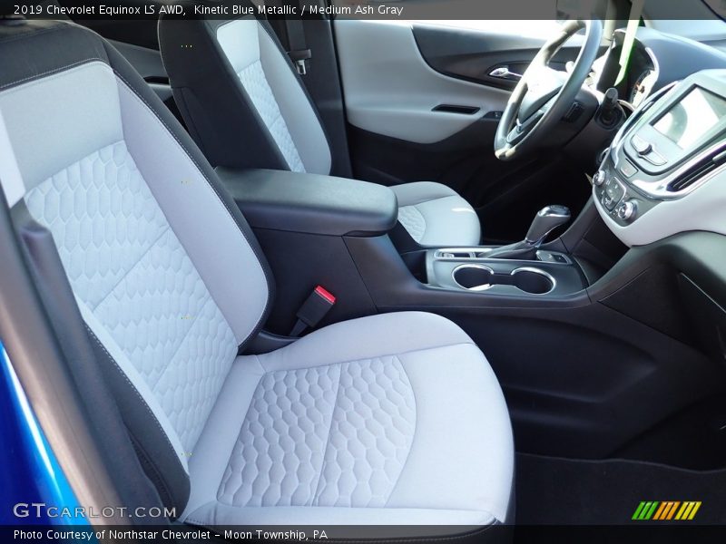 Kinetic Blue Metallic / Medium Ash Gray 2019 Chevrolet Equinox LS AWD