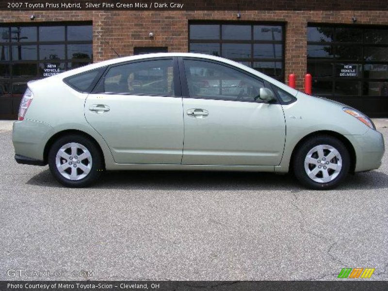 Silver Pine Green Mica / Dark Gray 2007 Toyota Prius Hybrid