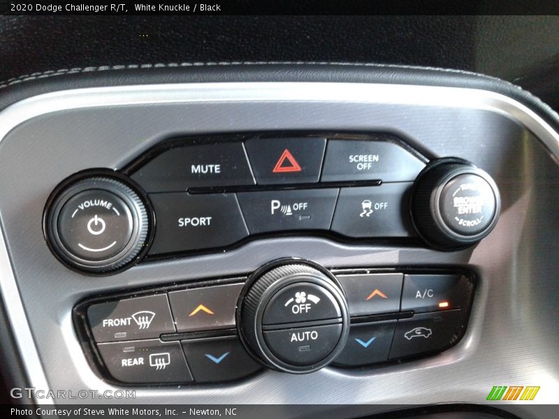White Knuckle / Black 2020 Dodge Challenger R/T