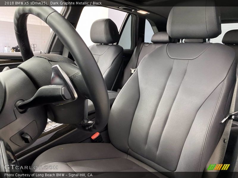 Dark Graphite Metallic / Black 2018 BMW X5 sDrive35i