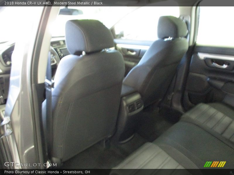 Modern Steel Metallic / Black 2018 Honda CR-V LX AWD